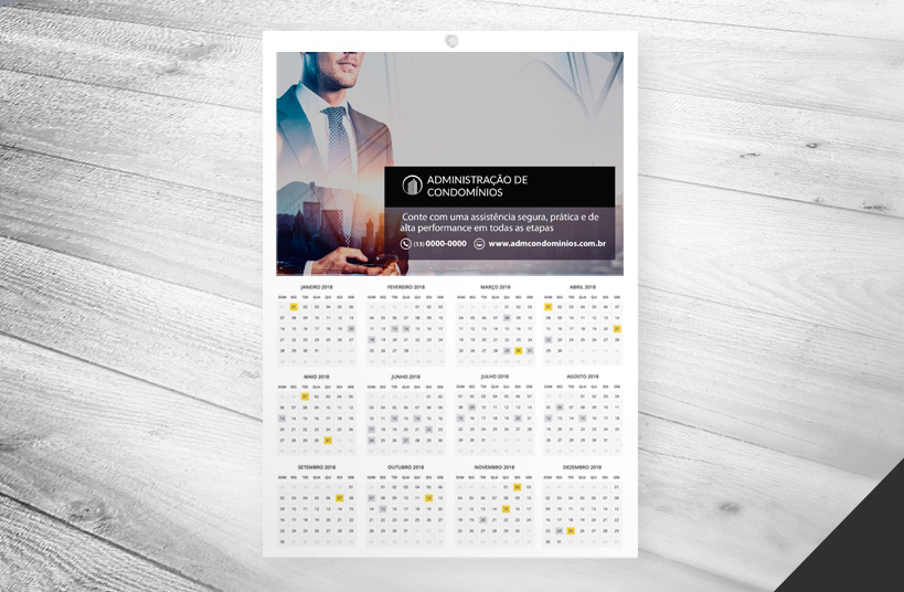 Calendários de Parede